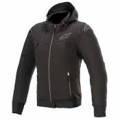 Alpinestars Stella Sektor V2 Tech Hoodie Jacket Noir L Femme
