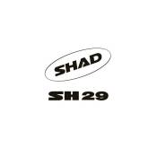 Kit autocollant Shad pour top case SH29 blanc