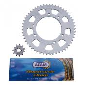 Kit chaîne Afam pas 420 11x53 alésage 102 mm adaptable senda drd r -