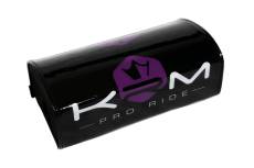 Mousse de guidon sans barre KRM noir / violet