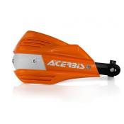 Protège-mains Acerbis X-FACTOR Orange/Blanc Brillant