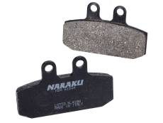 Plaquettes de frein organique Naraku Aprilia Sportcity 125