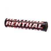 Mousse de guidon avec barre - Renthal SX 240mm - Noir/Blanc/Rouge