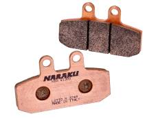 Plaquettes de frein métal fritté Naraku Aprilia Sportcity 125