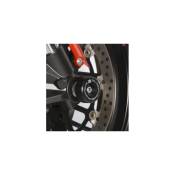 Tampons de protection de fourche R&G Racing noirs Ducati 848 Streetfig