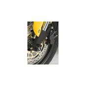 Tampons de protection de fourche R&G Racing noirs Honda CB 600 F Horne