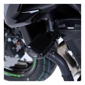 Tampons de protection R&G Racing Aero noir Kawasaki Z650 17-18