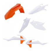 Kit plastique Acerbis KTM 85 SX 18-23 Orange/Blanc/Noir Brillant
