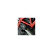Tampons de protection R&G Racing Aero noir Ducati Hypermotard 821 13-1