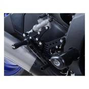 Commandes reculÃ©es R&G Racing noir Yamaha YZF-R6 06-16