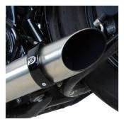 Protection de silencieux R&G Racing noir Triumph Bonneville Bobber 17-