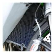Protection de radiateur R&G Racing noire Aprilia Tuono V4 1100 16-18