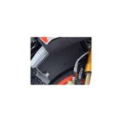 Protection de radiateur R&G Racing couleur titane Aprilia RSV4 1100 Fa