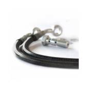 Durite d’embrayage aviation carbone raccords alu Ducati 600 SS 94-