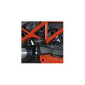 Tampons de protection R&G Racing Aero noir Ducati Streetfighter 848 12