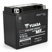 Batterie Yuasa YTX14-BS 12V 12 Ah prÃªte Ã lâemploi