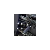 Commandes reculÃ©es R&G Racing noir Suzuki GSX-R 750 06-10