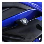Tampons de protection R&G Racing Aero noir Yamaha YZF-R3 19-20