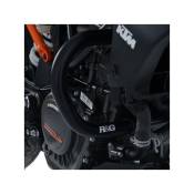 Barres de protection latÃ©rales R&G Racing noires KTM 390 Duke 17-20