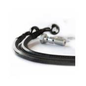 Durite d’embrayage aviation carbone raccords noirs Honda VFR800F 98-