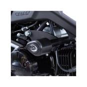 Tampons de protection R&G Racing Aero noir Honda MSX 125 17-18