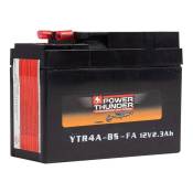 Batterie Power Thunder YTR4A-BS 12V 2,3 Ah prÃªte Ã lâemploi