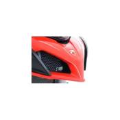 Protection de radiateur dâhuile noire R&G Racing Ducati Multistrada