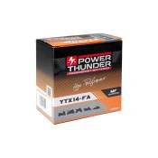 Batterie Power Thunder YTX14-FA 12V 12 Ah prÃªte Ã lâemploi