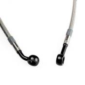 Durite d’embrayage aviation inox raccords noirs Honda VTR 1000 F 97-