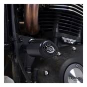 Tampons de protection R&G Racing Aero noir Triumph Scrambler 1200 19-2