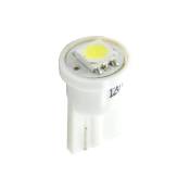 Ampoules Ã 1 LED blanc W5W T10 12V 0.24W