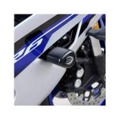 Tampons de protection supÃ©rieurs R&G Racing Aero noir Yamaha YZF-R6 0