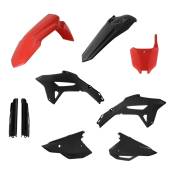 Kit plastique complet Acerbis Honda CRF 450R 21-23 rouge/Noir Brillant