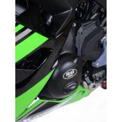 Couvre carter d’alternateur R&G Racing noir Race Serie Kawasaki Z650