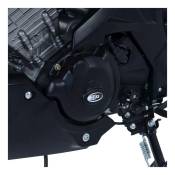 Kit couvre carter moteur R&G Racing noir Suzuki GSX-R 125 17-20