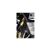 Protection de radiateur noire R&G Racing Kawasaki ZX-6R 07-12