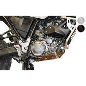Sabot moteur Bihr aluminium noir pour Yamaha XT 660 Z Ténéré 08-12