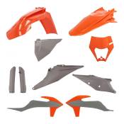 Kit plastique complet Acerbis KTM EXC 150 TPI 20-23 Orange/Noir Brilla