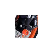 Tampons de protection de fourche R&G Racing oranges KTM Duke 390 14-18