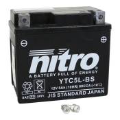 Batterie Nitro 12V 5Ah YTC5L-BS Gel