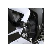 Tampons de protection R&G Racing Aero noir Kawasaki ZX-6R 12-17