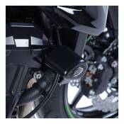 Tampons de protection R&G Racing Aero noir Kawasaki ER-6 N 09-15