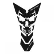 Protège réservoir Onedesign Black Edition Skull 3 noir/blanc