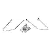 Supports de sacoches latÃ©rales Harley Davidson Dyna wide Glide chrome