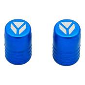 Bouchon de valve YCF - taillé dans la masse - Bleu