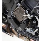 Slider moteur droit R&G Racing noir Yamaha YZF-R1 15-18