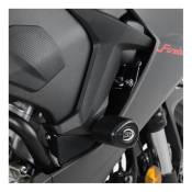 Tampons de protection R&G Racing Aero noir Honda CBF 600 09-12 carén�