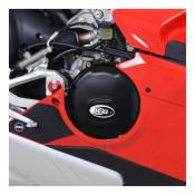 Couvre carter droit (embrayage) R&G Racing noir Ducati Panigale V4 17-