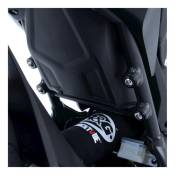 Caches orifices de repose-pieds passager R&G Racing noir Honda CB 650