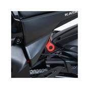 Crochets d’arrimage R&G Racing noir Suzuki GSX-S 1000 Katana 19-20
